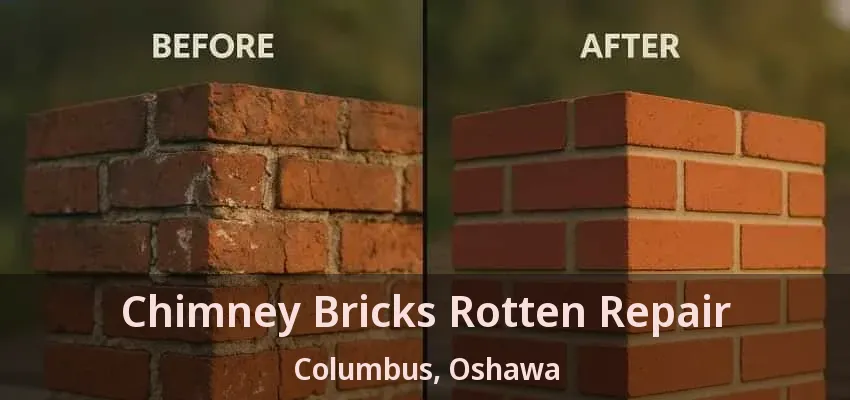 Chimney Bricks Rotten Repair Columbus, Oshawa - ON Chimney Bricks Rotten Repair Columbus, Oshawa - ON