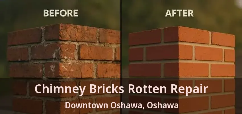 Chimney Bricks Rotten Repair Downtown Oshawa, Oshawa - ON Chimney Bricks Rotten Repair Downtown Oshawa, Oshawa - ON
