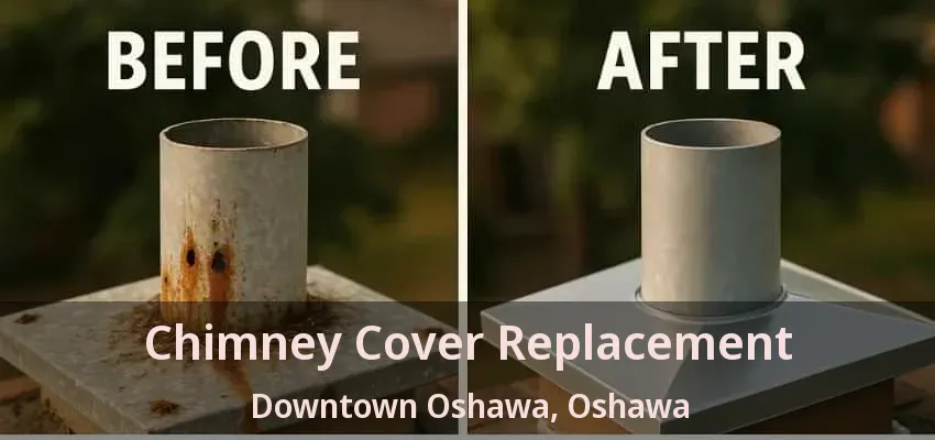 Chimney Cover Replacement Downtown Oshawa, Oshawa - ON Chimney Cover Replacement Downtown Oshawa, Oshawa - ON