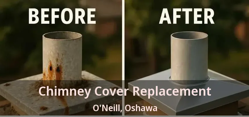 Chimney Cover Replacement O'Neill, Oshawa - ON Chimney Cover Replacement O'Neill, Oshawa - ON