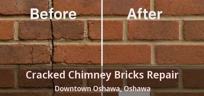 Cracked Chimney Bricks Repair Downtown Oshawa, Oshawa - ON Cracked Chimney Bricks Repair Downtown Oshawa, Oshawa - ON