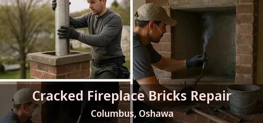 Cracked Fireplace Bricks Repair Columbus, Oshawa - ON Cracked Fireplace Bricks Repair Columbus, Oshawa - ON