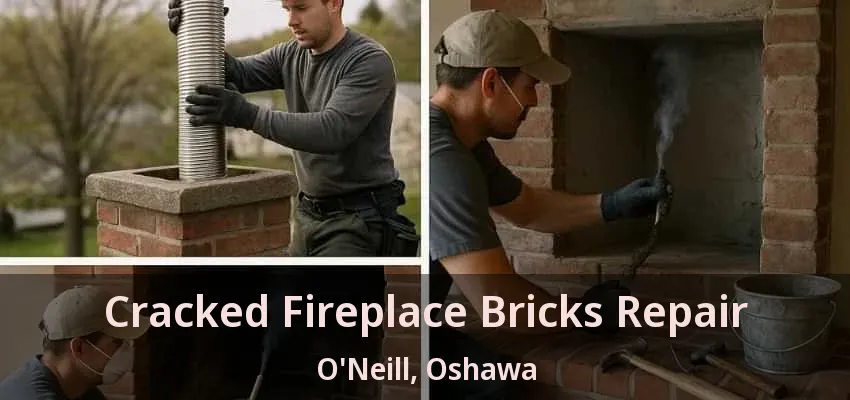 Cracked Fireplace Bricks Repair O'Neill, Oshawa - ON Cracked Fireplace Bricks Repair O'Neill, Oshawa - ON